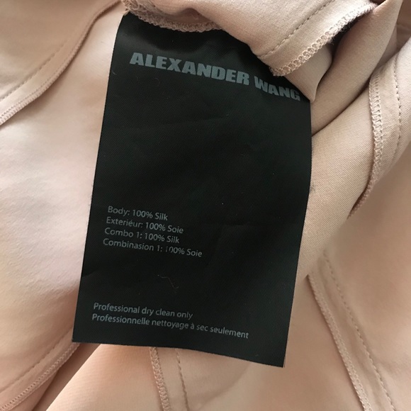 SOLD. Alexander Wang Silk Streamer Dress - Picture 10 of 12